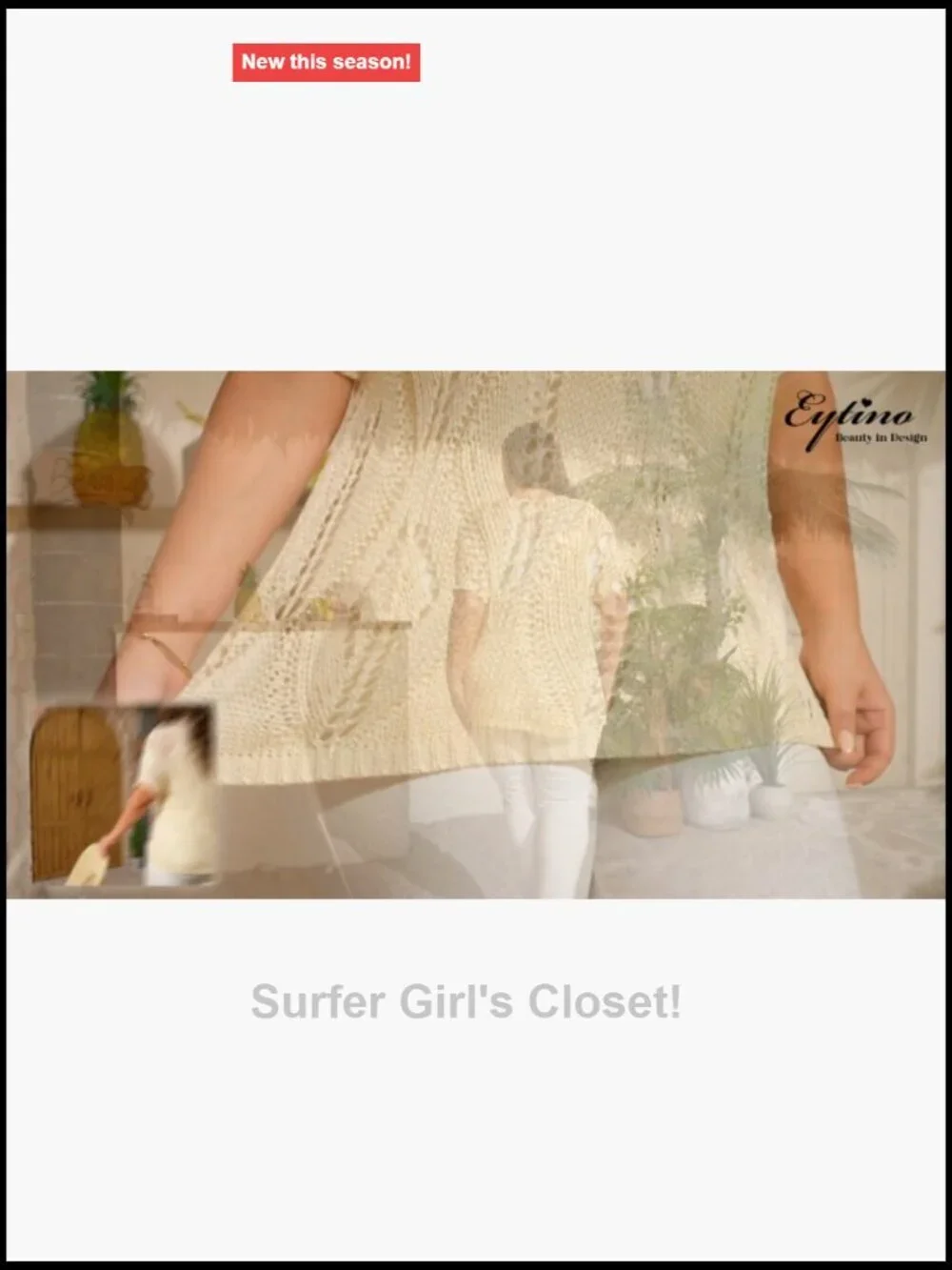 Plus Size Crochet Hollow Out Half Sleeve Summer Sweater Beach Cover Up